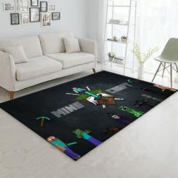Minecraft 15 Area Rug Living Room And Bed Room Rug Rug Regtangle Carpet Floor Decor Home Decor