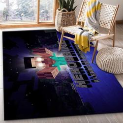 Minecraft 28 Area Rug Living Room And Bed Room Rug Rug Regtangle Carpet Floor Decor Home Decor