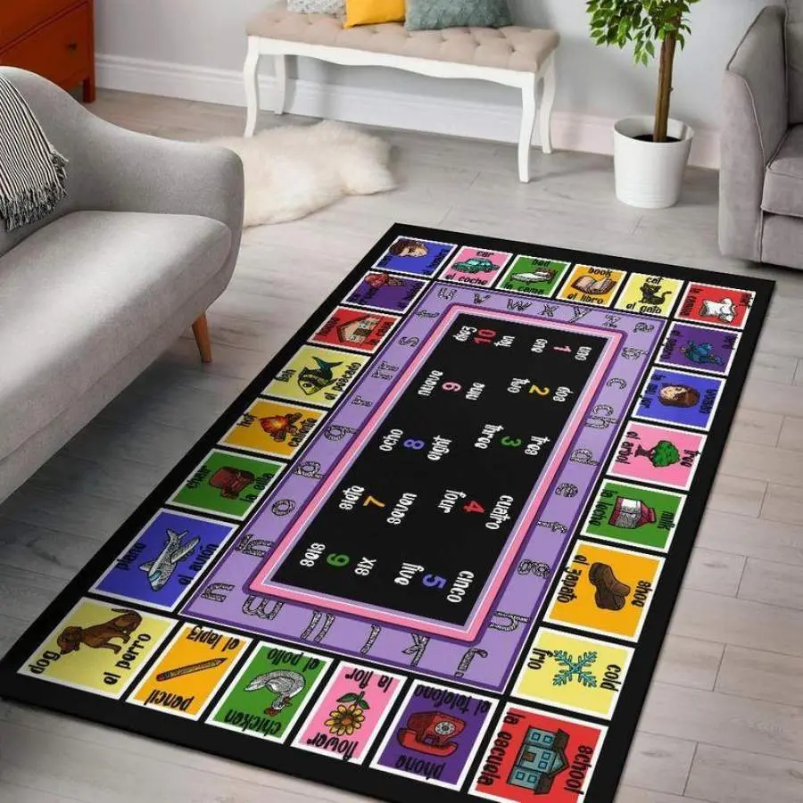 Minecraft Area Rug Living Room Rug Home Decor M30102