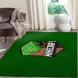 Minecraft Area Rug Living Room Rug Home Decor Video Game Gfd 191206
