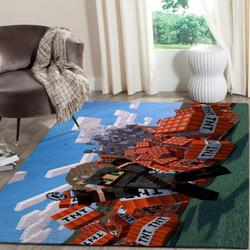 Minecraft Area Rug Living Room Rug Home Decor Video Game Gfd 19120616