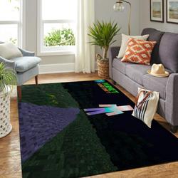 Minecraft Area Rug Living Room Rug Home Decor Video Game Gfd 1912078