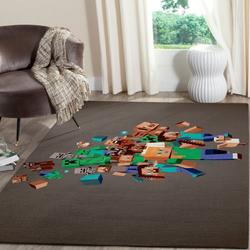 Minecraft Area Rug Video Game Carpet Gamer Living Room Rugs Rug Regtangle Carpet Floor Decor Home Decor V208