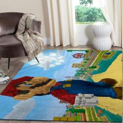 Minecraft Area Rug Video Game Carpet Gamer Living Room Rugs Rug Regtangle Carpet Floor Decor Home Decor V272