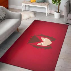 Minimalistic Superheroes Marvel Comics Scarlet Rug Living Room Rug Home Decor