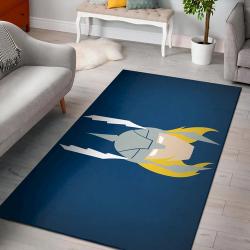 Minimalistic Thor Superheroes Marvel Blue Rug Living Room Rug Home Decor