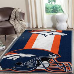 NFL Denver Broncos Rug Home Decor Team Logo Carpet Rug Living Room 200327