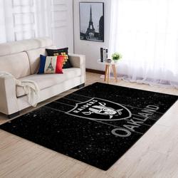 Las Vegas Raiders Home Decor NFL Team Logo Carpet Rug Living Room 2003271