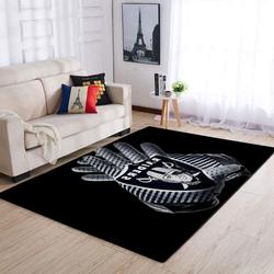 NFL Las Vegas Raiders Rug Home Decor Team Logo Carpet Rug Living Room 2003273