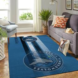 Minnesota Timberwolves Rug Nba Team Logo Living Room Rug Regtangle Carpet V5551