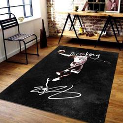NBA Lebron James The King Los Angeles Lakers Living Room Rug Carpet