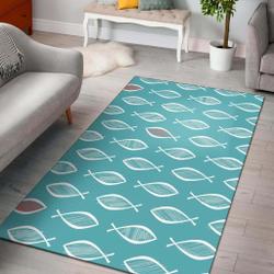 Fish And Water Pattern Dhcdhc Ld2809 Rug Living Room Rug Home Decor