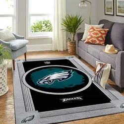 Philadelphia Eagles Area Rug Living Room Rug Home Decor Nfl Team Logo 20030311