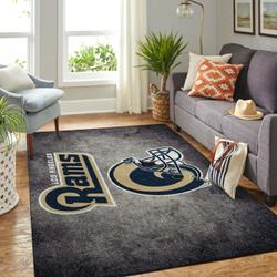 Los Angeles Rams Nfl Area Rug Living Room Rug Home Decor Rcdd81F31117