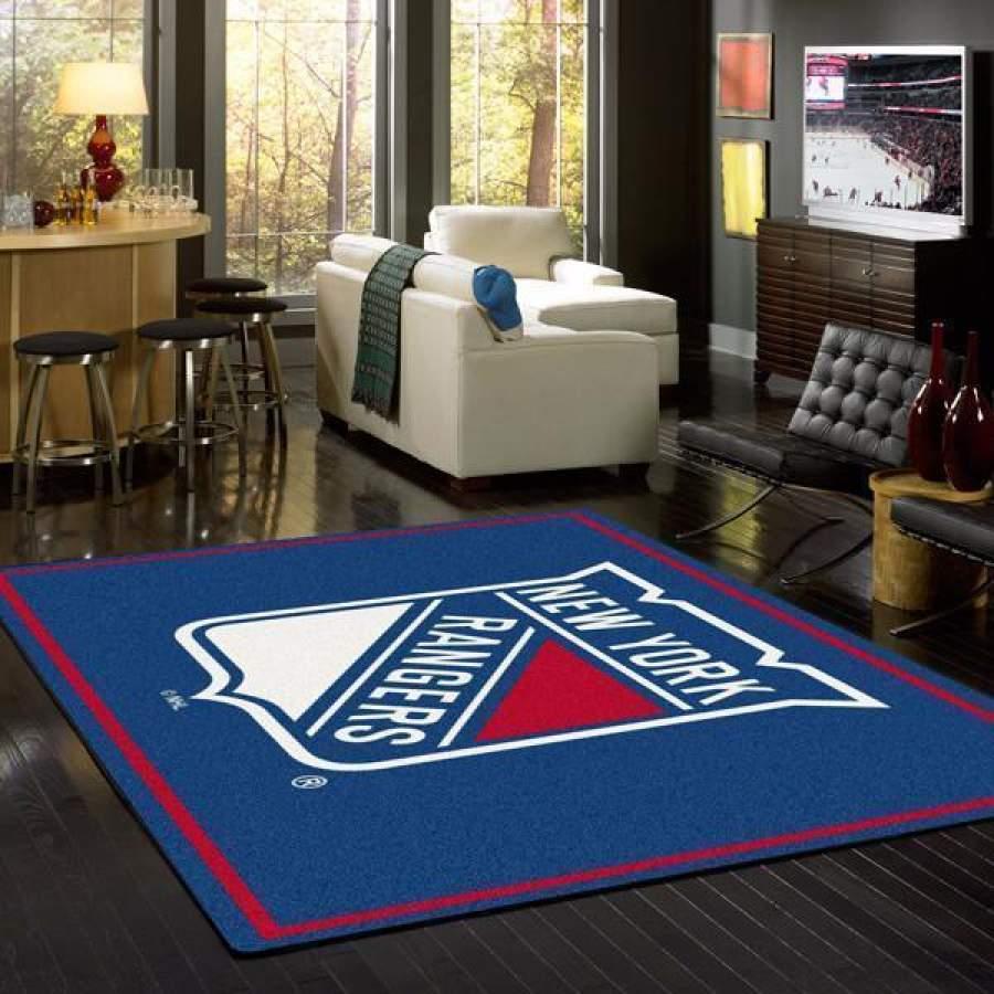 New York Rangers NHL Team Spirit Area Rug For Home Decoration Rcdd81F31394