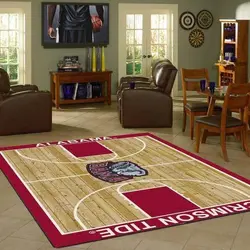 Alabama Crimson Tide Rug Home Decor Football  Carpet Rug Living Room 1910073