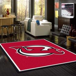 NHL New Jersey Devils Rug Living Room Rug Room Carpet Sport