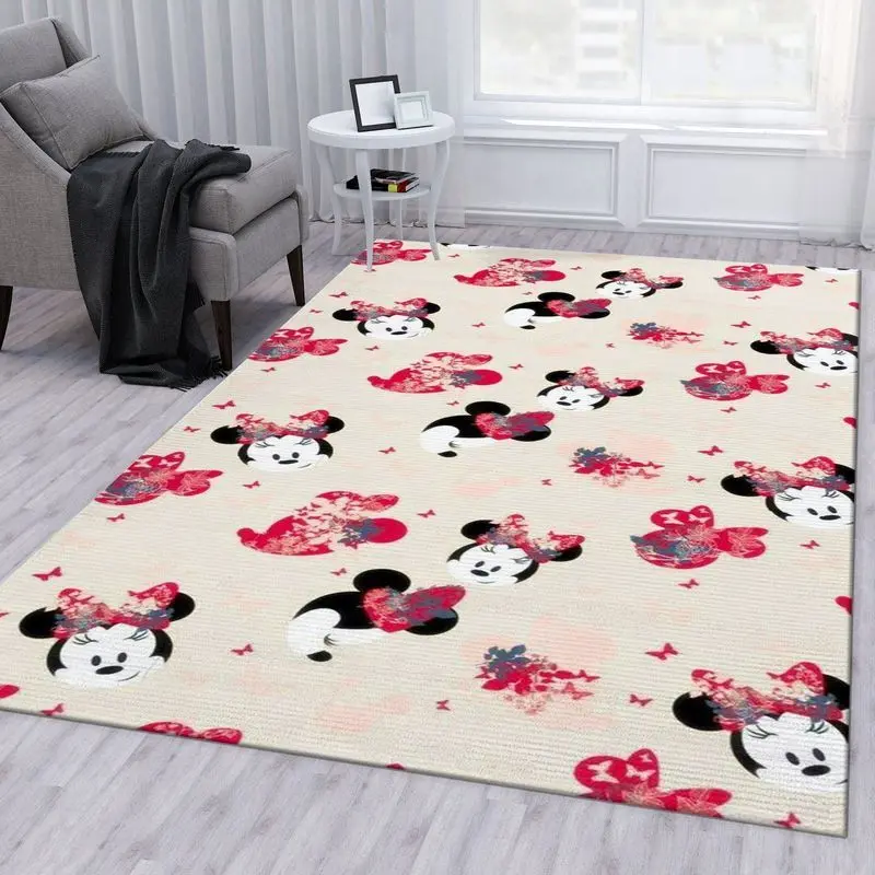 Minnie Mouse Disney 21 Area Rug Living Room And Bed Room Rug Rug Regtangle
