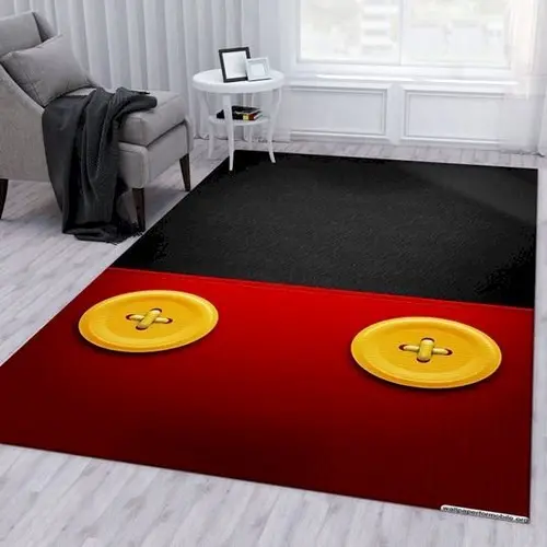 Minnie Mouse Ver6 Rug Bedroom Rug Us Gift Decor Living Room Area Rug Home