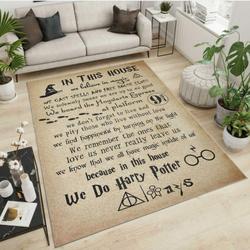 Harry Potter Carpet200303104 Home Decor Area Rug Living Room