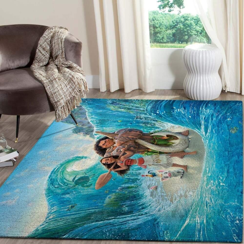 Moana Disney Movies Area Rugs Living Room Carpet Fn261243 Rug Regtangle