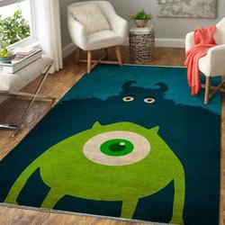 Monsters Inc. Area Rug Living Room Rug Home Decor Disney Movie Ofd 1910141