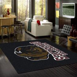 Montana Football Team Spirit Nice Gift Area Rug Living Room Rug Home Decor