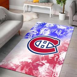 Montreal Canadiens Area Rugs Nhl Hockey Living Room Carpet Team Logo 2002208
