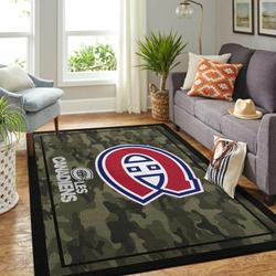 Montreal Canadiens Area Rugs Nhl Hockey Living Room Carpet Team Logo 20030476