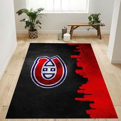 Montreal Canadiens Nhl 1 Area Rug Living Room Bed Room Rug Rug Regtangle Carpet