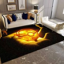 Moon Pattern Print Area Rug Living Room Rug Home Decor