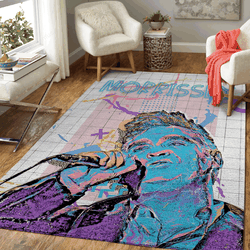 Morrissey Music Worldwide Art For Fans Area Rug Living Room Carpet Rug Regtangle Carpet Floor Decor Home Decor
