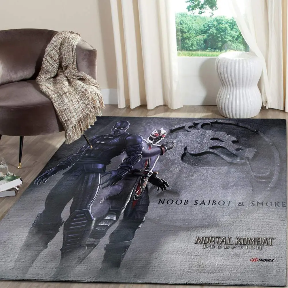 Mortal Kombat Fn050236 Gaming Area Rug Rug Regtangle Carpet Floor Decor Home Decor