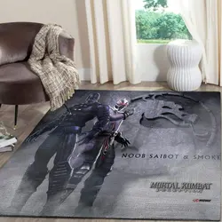 Mortal Kombat Fn050236 Gaming Area Rug Rug Regtangle Carpet Floor Decor Home Decor