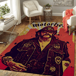 Motorhead Music Art For Fans Area Rug Living Room Carpet Rug Regtangle Carpet Floor Decor Home Decor