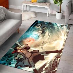 Movie Harry Potter Fight Lord Voldemort Rug Living Room Rug Home Decor
