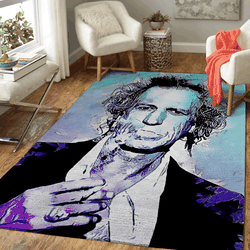 Mr Keith Richard Music Artwork Art For Fans Area Rug Living Room Carpet Rug Regtangle Carpet Floor Decor Home Decor