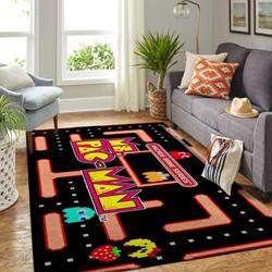 Ms. Pacman Area Rug Living Room Rug Home Decor Video Game Gfd 1912161