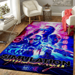 Muse Music Art For Fans Area Rug Living Room Carpet Rug Regtangle Carpet Floor Decor Home Decor