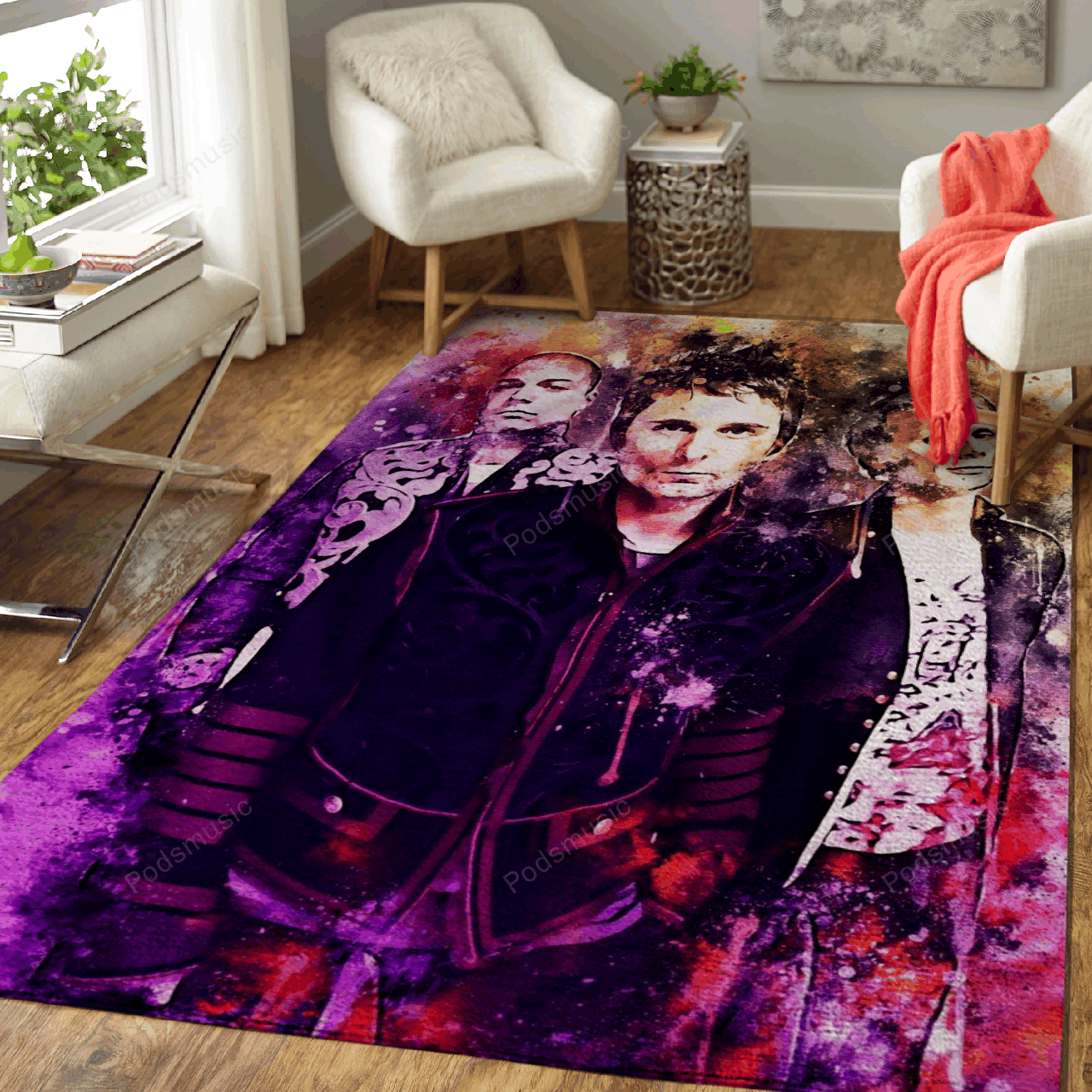 Muse Music World Art For Fans Area Rug Living Room Carpet Rug Regtangle Carpet Floor Decor Home Decor