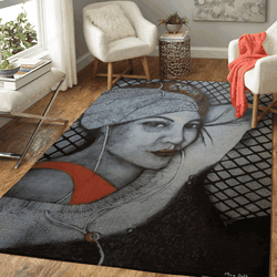 Music By Illustration Art For Fans Area Rug Living Room Carpet Rug Regtangle Carpet Floor Decor Home Decor