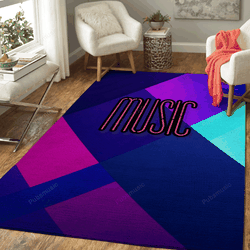 Music Chance Art For Fans Area Rug Living Room Carpet Rug Regtangle Carpet Floor Decor Home Decor