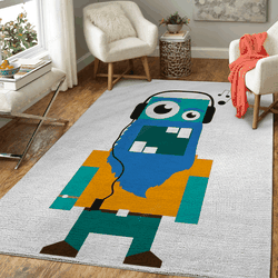 Music Guy Ilustration Art For Fans Area Rug Living Room Carpet Rug Regtangle Carpet Floor Decor Home Decor
