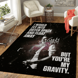 Music Jacoby Shaddix Lyric Music Legends Art For Fans Area Rug Living Room Carpet Rug Regtangle Carpet Floor Decor Home Decor