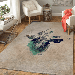 Music My Love Music Art For Fans Area Rug Living Room Carpet Rug Regtangle Carpet Floor Decor Home Decor