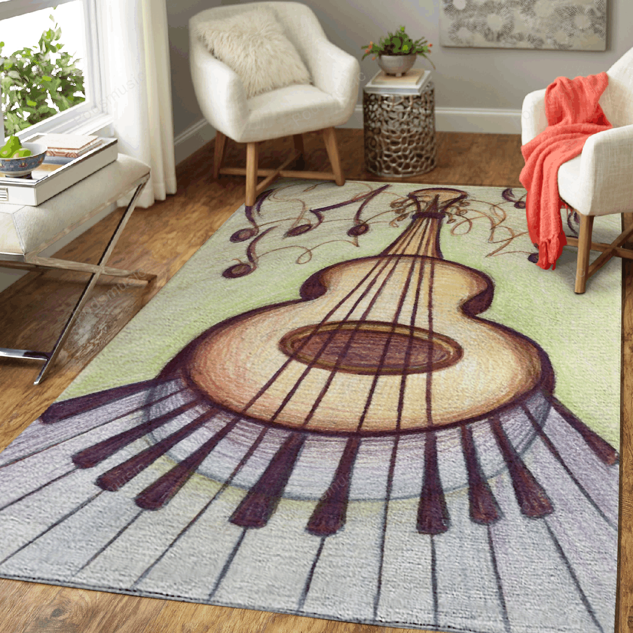 Music Passion Ballad Passion For Music Art For Fans Area Rug Living Room Carpet Rug Regtangle Carpet Floor Decor Home Decor
