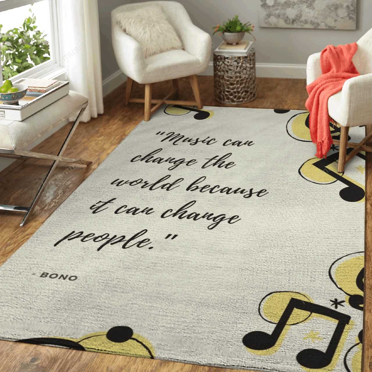 Music Quotes Art For Fans Area Rug Living Room Carpet Rug Regtangle Carpet Floor Decor Home Decor