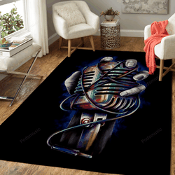 Music Revolution Unique Art For Fans Area Rug Living Room Carpet Rug Regtangle Carpet Floor Decor Home Decor