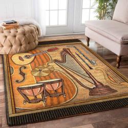 Music Rug Rb7A8E7E1886 Area Rug Living Room Carpet Rug Regtangle Carpet Floor Decor Home Decor