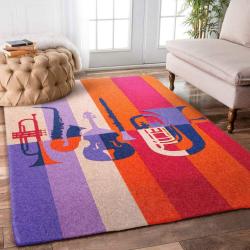Music Rug Rcdd81F15146 Area Rug Living Room Carpet Rug Regtangle Carpet Floor Decor Home Decor